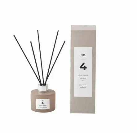 Diffuseurs de parfums - NO. 4 - Lemon Verbena Diffuseur de parfum, Nature, Parfum Liquide - ILARIA 2.0