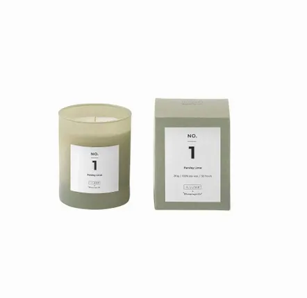 Cloisons - NO. 1 - Parsley Lime Bougie parfumée, Verte, Cire naturelle - ILARIA 2.0