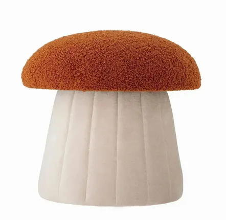 Poufs - Bertil Pouf, Rouge, Polyester - ILARIA 2.0