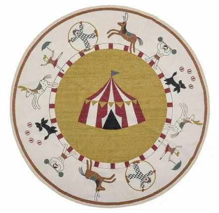 Tapis - Ville Tapis, Jaune, Coton - ILARIA 2.0