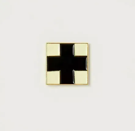 Fresques décoratives - Pin Black Cross - ILARIA.I