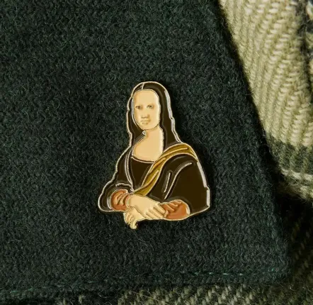 Fresques décoratives - Pin Mona Lisa - Leonardo da Vinci, 1503–1519 - ILARIA.I
