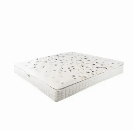 Literie pour hôtels - Matelas hybride en latex naturel avec ressorts ensachés indépendants 7 zones 160x200 - ILARIA.I