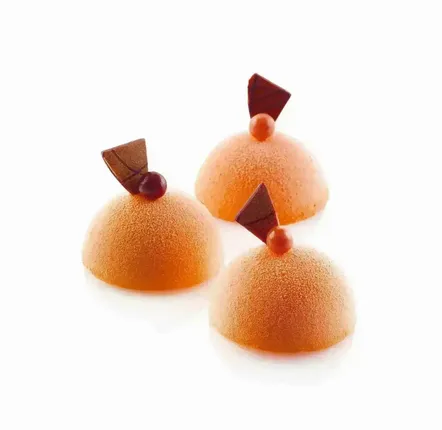 Couverts & ustensiles de cuisine - SF 004 HALF-SPHERES - MOULE EN SILICONE ø50 H 25 MM - ILARIA.I