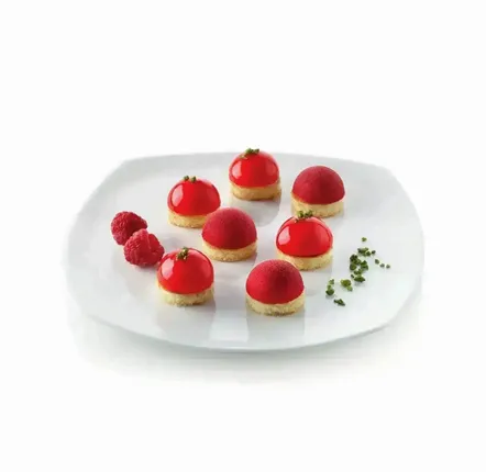 Couverts & ustensiles de cuisine - SF 005 HALF-SPHERES - MOULE EN SILICONE ø40 H 20 MM - ILARIA.I