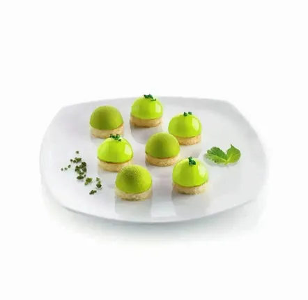 Couverts & ustensiles de cuisine - SF 006 HALF-SPHERES - MOULE EN SILICONE ø30 H 15 MM - ILARIA.I