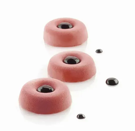 Couverts & ustensiles de cuisine - SF 011 SAVARIN - MOULE EN SILICONE ø65 H 21 MM - ILARIA.I