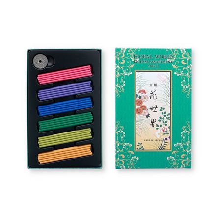 Spa - Assortiment d'encens - FLORAL WORLD - SHOYEIDO INCENSE CO.