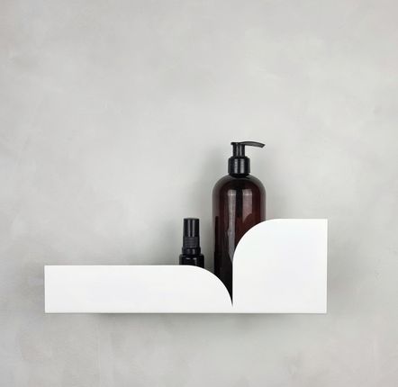 Rangements pour salle de bain - Etagère murale, blanc BAUHAUS - NAMUOS