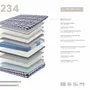 Hotel bedding - Hybrid mattress with natural latex and Cooltex pocket mini springs 180x200 - ILARIA.I