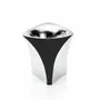 Design objects - Vase with silver and matt black "Ayum" - ASIATIDES