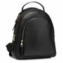 Design objects - Black genuine leather backpack - ASIATIDES
