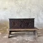 Caskets and boxes - Ancien petit coffre en bois sculpté indonésien - LES NOUVELLES GAMBETTES TEST 29/04