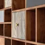 Shelves - Light walnut colored mango wood shelf - LES GAMBETTES MODIF TEST HBE 30/04