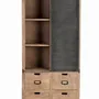 Shelves - Shelf in natural mango wood and metal details - LES GAMBETTES MODIF TEST HBE 30/04