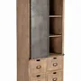 Shelves - Shelf in natural mango wood and metal details - LES GAMBETTES MODIF TEST HBE 30/04