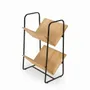 Bookshelves - Lektura - Metal Magazine Rack with Solidwood - LES NOUVELLES GAMBETTES TEST 29/04