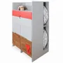 Chambres d'enfants - Noi - Armoire en bois massif à six tiroirs - LES NOUVELLES GAMBETTES TEST 29/04