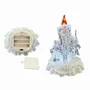 Nativity scenes and santons - Crystal-Style LED Nativity with Candle Light - LES LUMIERES DU TEMPS