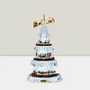 Autres décorations de Noël - Scène de Sapin de Noël Rotatif LED avec Musique – Effet Cristal, Minuterie et 8 Chansons - LES LUMIERES DU TEMPS