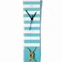 Clocks - Nautic light blue wall clock 10x41 cm - ILARIA.I
