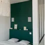 Decorative wall frescoes - Bilboquet Green Paint - ILARIA.I