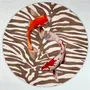 Table mat - Coasters - Koi Sottobicchire Rotondo - #01 - MARYNE GUYOT CRÉATIONS