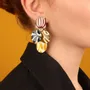 Jewelry - KALY CLIPS BRONZE MULTI COLOR - ILARIA.I