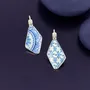 Jewelry - PRETTY SLEEPERS PRETTY SILVER BLUE COLOR - ILARIA.I
