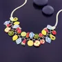 Jewelry - PRETTY PRETTY SILVER MULTI COLOR NECKLACE - ILARIA.I