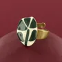 Jewelry - KALY RING, BRONZE GREEN COLOUR - ILARIA.I