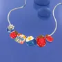 Jewelry - DELICE SILVER MULTI-COLOR NECKLACE - ILARIA.I