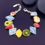 Jewelry - Pretty Silver Multi-Color Bracelet - ILARIA.I