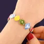 Jewelry - Pretty Silver Multi-Color Bracelet - ILARIA.I