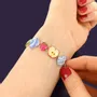Jewelry - Pretty Silver Multi-Color Bracelet - ILARIA.I