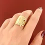 Jewelry - SWAHILI RING GOLD COLOUR - ILARIA.I