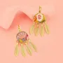Jewelry - MULTI-COLOR GOLD FEATHER SLEEPERS - ILARIA.I