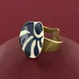 Jewelry - KALY RING, BRONZE BLUE COLOUR - ILARIA.I