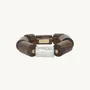 Jewelry - Stretch bracelet with 8 elements wood & shell - Okawa - ILARIA.I
