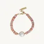 Bijoux - Bracelet ajustable perle baroque - Spiaggia Rosa - ILARIA.I