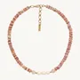 Jewelry - 3 pearls short necklace - Spiaggia Rosa - ILARIA.I
