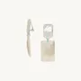 Bijoux - Boucles d'oreilles clips 2 rectangles Nacre et os - Milos - ILARIA.I