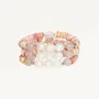 Jewelry - 3 rows stretch bracelet - Spiaggia Rosa - ILARIA.I