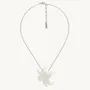 Jewelry - Flower & stem pendant necklace - Lis Blanc - ILARIA.I
