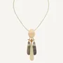 Jewelry - Pendant necklace with 3 dangles - Alegria Beach - ILARIA.I