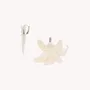 Jewelry - Big flower french hook earrings - Lis Blanc - ILARIA.I