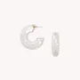 Jewelry - Cracking creoles earrings - Okawa - ILARIA.I