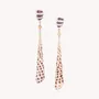 Jewelry - Post earrings with TEREBRA AREOLATA pendant - Alona - ILARIA.I