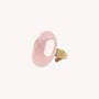 Bijoux - Bague ajustable quartz rose - Spiaggia Rosa - ILARIA.I