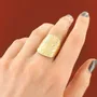 Jewelry - GOLD HIBISCUS RING - ILARIA.I